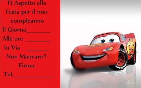 compleanno cars mod