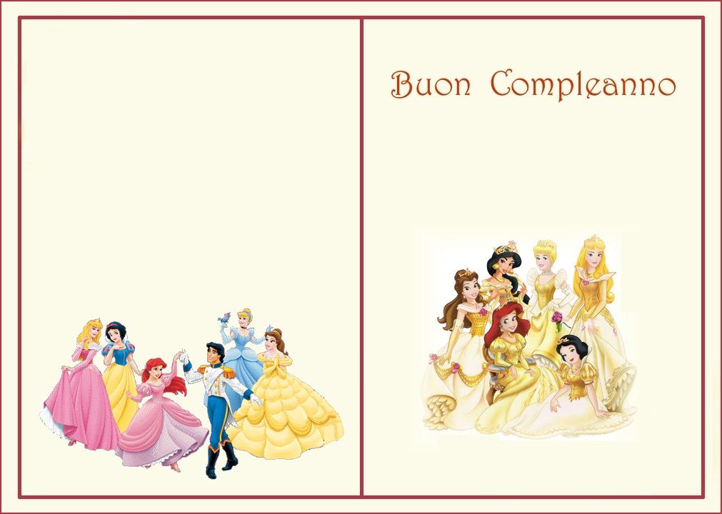 Buon Compleanno Principessa Bimbi Di Carta