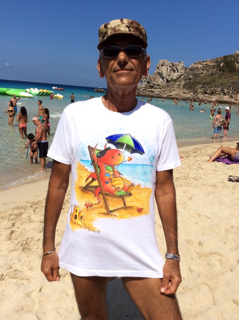 foto t.shirt drago mare