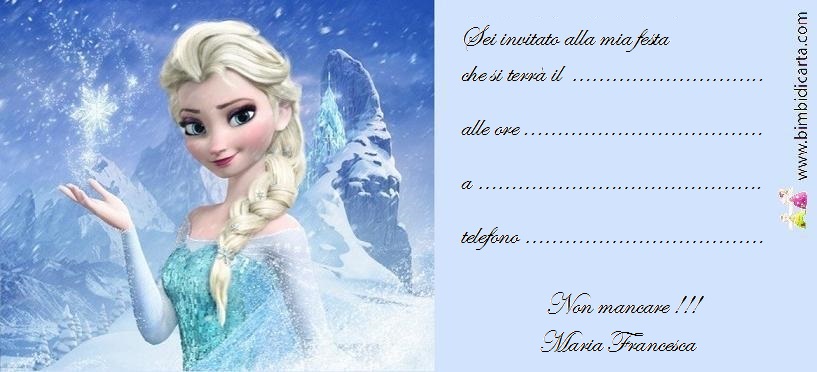 Frozen-Elsa-Maria Francesca